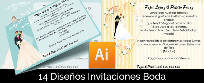 aplicacion de invitacion de boda de diseno