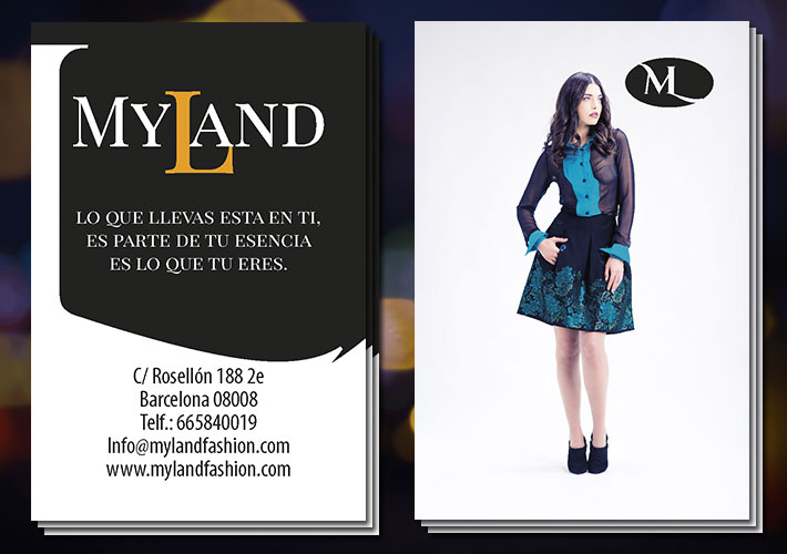 Tarjeta de visita de Myland Fashion